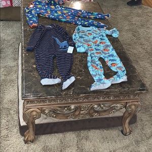 3 one piece onesies 3T